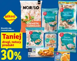 Lidl Wszystkie ryby i krewetki mrożone oferta