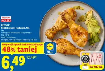Lidl Rzeźnik Polski kurczak - podudzia, XXL oferta