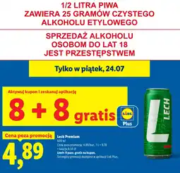 Lidl Lech Premium Piwo oferta