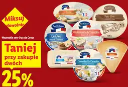 Lidl Wszystkie sery Duc de Coeur oferta