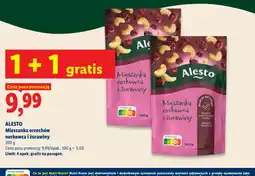 Lidl ALESTO Mieszanka orzechów nerkowca i żurawiny oferta