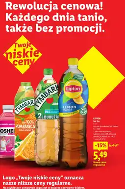 Lidl Lipton Ice Tea (cytryna, brzoskwinia lub zielona) oferta