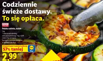 Lidl Polska cukinia, luzem oferta