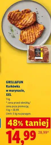 Lidl GRILL&FUN Karkówka w marynacie, XXL oferta