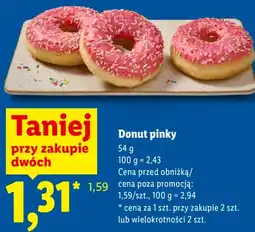 Lidl Donut pinky oferta