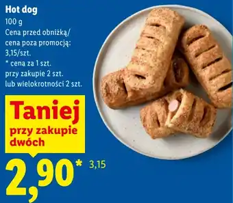 Lidl Hot dog oferta