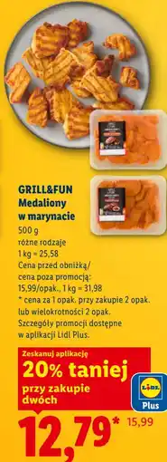 Lidl GRILL&FUN Medaliony w marynacie oferta