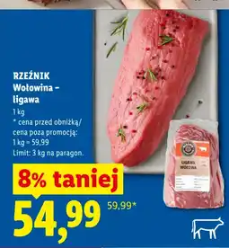 Lidl Rzeźnik Wołowina - ligawa oferta