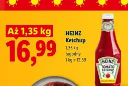 Lidl Heinz Ketchup łagodny oferta