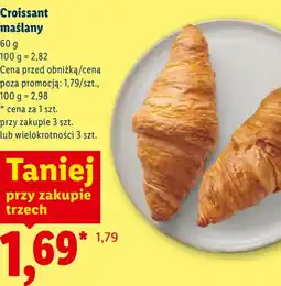 Lidl Croissant maślany oferta