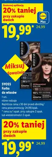 Lidl SYOSS Farba do włosów oferta