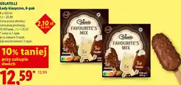 Lidl Gelatelli Lody klasyczne, 6-pak oferta