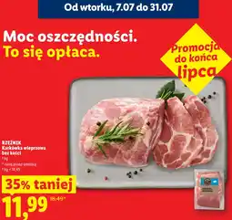 Lidl Rzeźnik Karkówka wieprzowa bez kości oferta