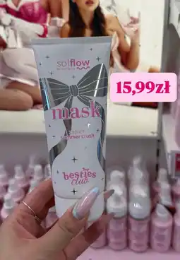 Rossmann Maska do włosów so!flow by VisPlantis Besties Club Zapach Summer Crush oferta