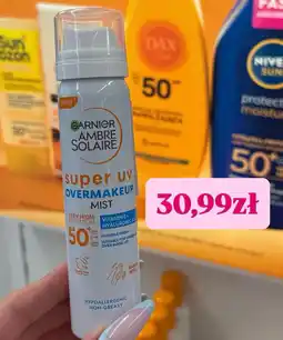 Rossmann Garnier Ambre Solaire Super UV Overmakeup Mist SPF 50+ oferta