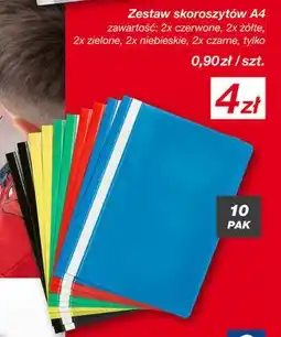 KiK Zestaw skoroszytów A4 10 sztuk oferta