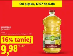 Lidl WIELKOPOLSKI Olej rzepakowy oferta