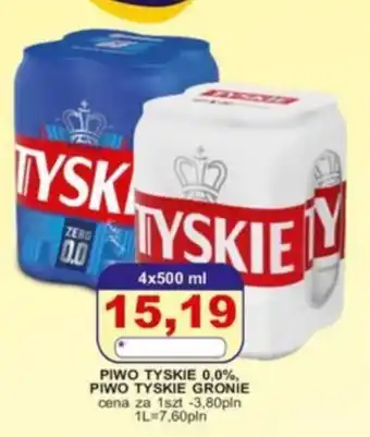 Primus Piwo Tyskie 0,0% Piwo Tyskie Gronie oferta
