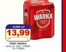Primus Piwo Warka Classic oferta