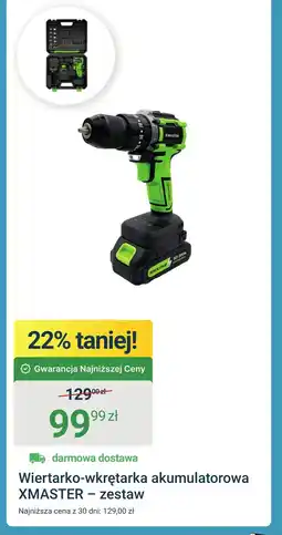ERLI Akumulatorowa wkrętarka Xmaster oferta