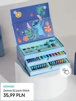 Sinsay Zestaw artystyczny Stitch 52-pak oferta