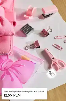 Sinsay Zestaw artykułów biurowych z etui 6-pak oferta
