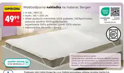 Biedronka Nakładka na materac Bergen oferta