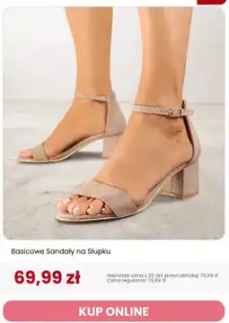 Renee Sandały na słupku Renee Basicowe oferta