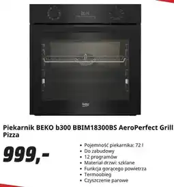 Media Markt Piekarnik BEKO b300 AeroPerfect oferta