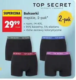 Biedronka Bokserki męskie , 2 pak oferta