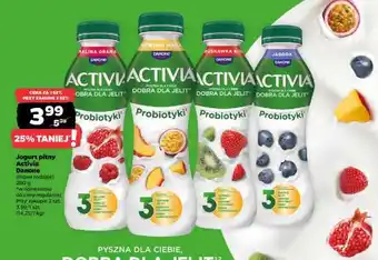 Netto Jogurt pitny Activia Danone oferta