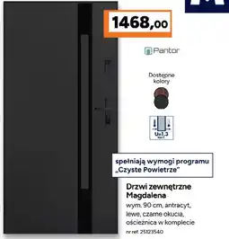Bricoman Drzwi zewnętrzne Magdalena oferta