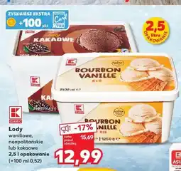 Kaufland Lody neapolitańskie K-Classic oferta