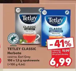 Kaufland Herbata czarna Tetley Classic Earl Grey oferta