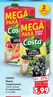 Kaufland Napój niegazowany Costa Czarna Porzeczka oferta