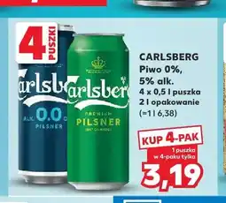 Kaufland Piwo bezalkoholowe Carlsberg oferta