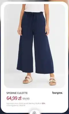 BonPrix Spodnie culotte Bonprix oferta