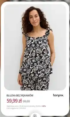 BonPrix Bluzka bez rękawów Bonprix oferta