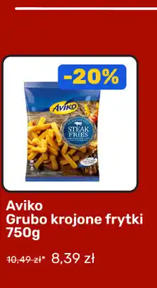 Biedronka Aviko Grubo krojone frytki oferta