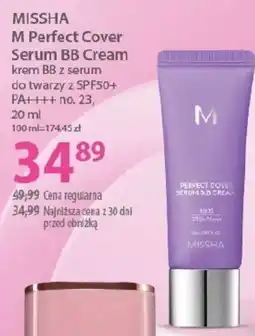 Hebe M Perfect Cover Serum BB Cream oferta