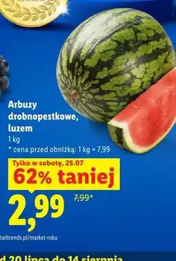 Lidl Arbuz drobnopestkowy luzem oferta