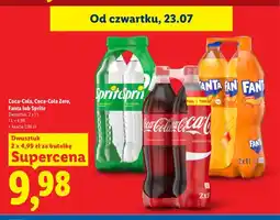 Lidl Napój gazowany Sprite 2-pak oferta