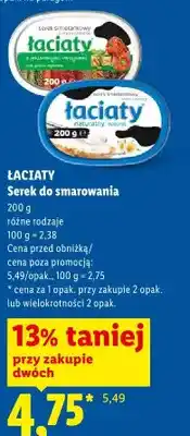 Lidl Serek do smarowania Łaciaty z grillowanymi warzywami oferta