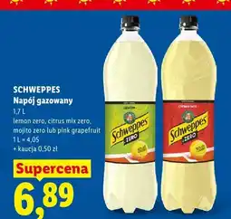 Lidl Napój gazowany Schweppes mojito zero oferta