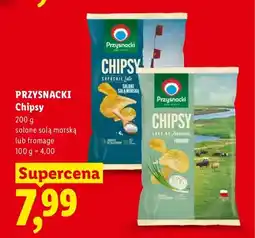 Lidl Chipsy Przysnacki o smaku fromage oferta