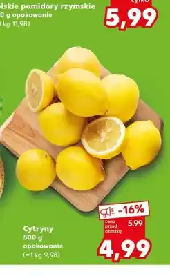 Kaufland Cytryny oferta