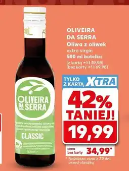 Kaufland Oliwa z oliwek extra virgin Oliveira Da Serra Classic oferta