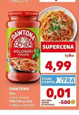 Kaufland Sos boloński z bazylią Dawtona oferta