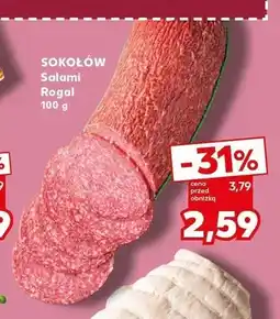 Kaufland Salami Rogal Sokołów oferta
