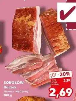 Kaufland Boczek surowy wędzony Sokołów oferta